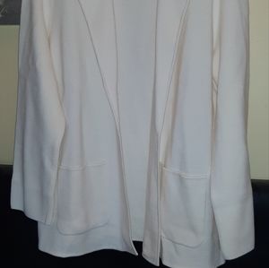 Open-Front Sweater Blazer Cardigan